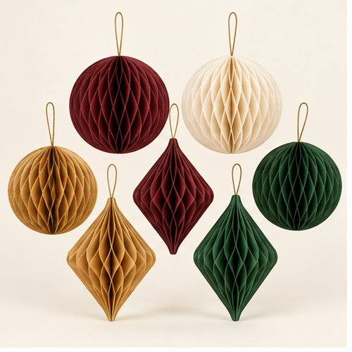 Paper Honeycomb Decoration Set — hero