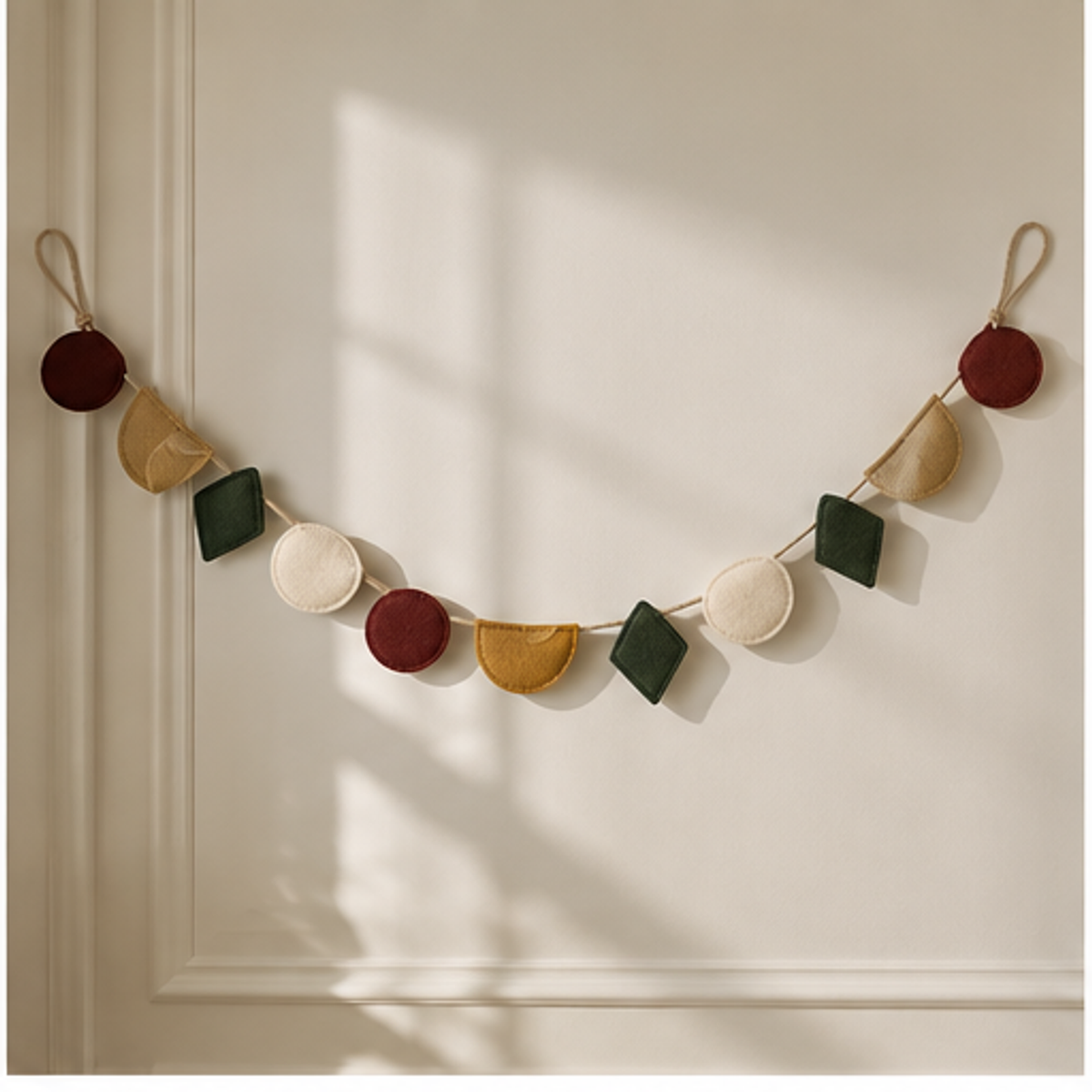 Reversible Felt Garland — lifestyle